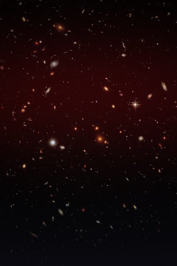 Distant galaxies scattered across a dark sky — Deep Field documentaries on KemoTV